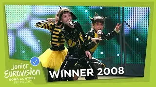 JUNIOR EUROVISION 2008: BZIKEBI - BZZZ - GEORGIA 🇬🇪  - WINNER