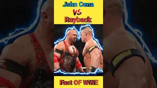 Rayback vs John Cena🤯 #wwe #shorts #wrestling