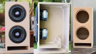 How To | Build a Subwoofer Box for Strato 8"