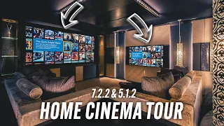 HOME CINEMA ROOM TOUR & SETUP 2022 (INSANE HIDDEN THEATRE)