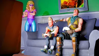 Fortnite Roleplay FAMILY LIFE! (I 1V1ND MY DAD?!) (A Fortnite Short Film) {PS5}