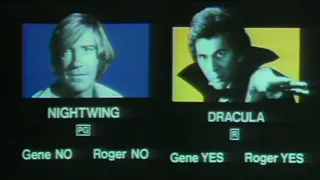 Dracula & Nightwing (1979) movie reviews - Sneak Previews with Roger Ebert and Gene Siskel