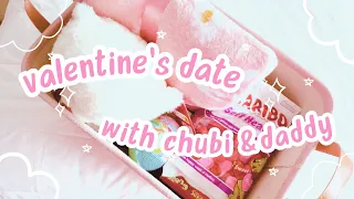 🌷❤️ Valentine's date with Chubi & Daddy ❤️🌷 ⊱ SFW Agere ⊰