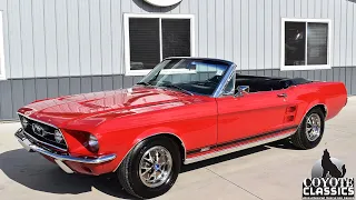 1967 Mustang Convertible Review & Test- Drive