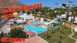 A day out at Beers & Burgers, near Pefkos, Rhodes 2021