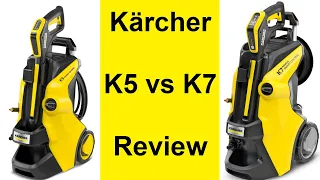 Karcher K5 vs K7 High Pressure Washer Comparison Review