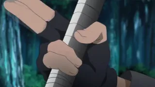 Sasuke one hand seal chidori