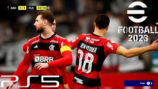 eFootball 2023 - São Paulo vs Flamengo | Morumbi [PS5]