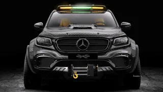 Pickup Design Exy Monster X Concept Mercedes Benz X Class