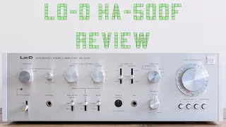Hitachi (Lo-D) HA-500F Review - Is this integrated V-FET amp as good as V-FET power amps