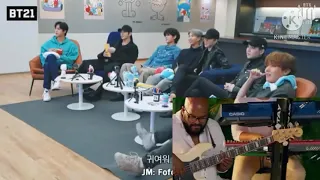 bts reagindo a * simoni e sumária