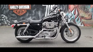 2003 Black Harley-Davidson XLH883 100th Anniversary Sportster