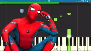 The Original Spider-Man Theme - EASY Piano Tutorial