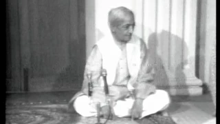 J. Krishnamurti - Madras (Chennai) 1979 - Seminar 3 - Can you give all your energy...