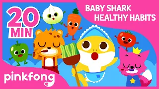 Baby Shark Healthy Habit Songs and more | +Compilation | Pinkfong Healthy Habits for Children