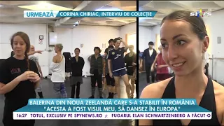 Aleisha Gardner, balerina din Noua Zeelandă care s-a stabilit în România