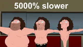 Family Guy - Peter's rapid weight loss 5000% slower
