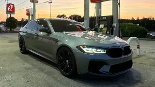 Rocket Ship Mobile 700HP F90 M5 POV On The Highway (Cruise & Talk)