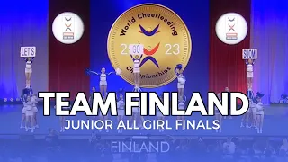 ICU World Cheerleading Championships 2023 Team Finland Junior All Girl Finals