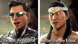 All Kombatants Reacting To Kitana Killing Kombat Kids! | Mortal Kombat 1