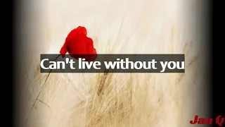 Mary J. Blige - I Never Wanna Live Without You (Lyrics)