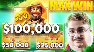 I GOT MAX WIN ON BIG BASS AMAZON XTREME while OPENING A $60,000 BONUS HUNT ( ft @WatchGamesTV )