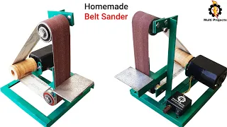 Homemade Belt Sander | Portable Belt Sander