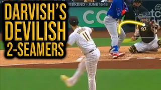 Yu Darvish's FILTHY Two Seamers - up to 20 INCHES of Run