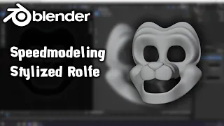 Speed Modeling Rolfe from The Rock-afire Explosion [Blender FNAF] (Part 1)