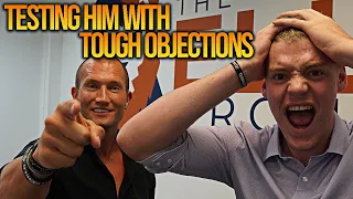 Andy Challenges a Salesman with Tough Objections!