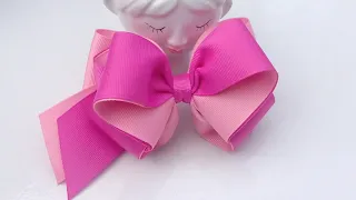 PAP Laço Lindo, Simples fácil🎀 Laço Formoso +Dicas❤️ Gorgurão, Diy✅