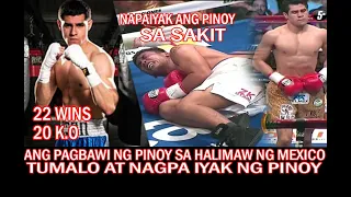 ANG PAGBAWI NG PINOY SA HALIMAW KUNG LUMABAN NG BANSANG MEXICO UNDEFEATED AT CHAMPION TIKLOP SA RD2