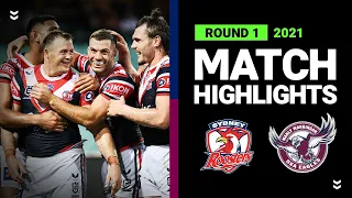 Roosters v Sea Eagles Match Highlights | Round 1 2021 | Telstra Premiership | NRL