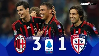 Milan 3 x 1 Cagliari (Ronaldo's Show) ● Serie A 06/07 Extended Goals & Highlights HD