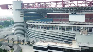 Stadio Meazza San Siro Milano #4 by drone