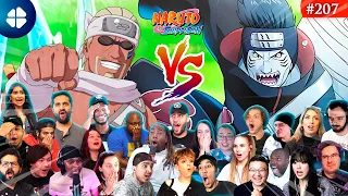 Killer Bee VS Kisame 👊🔥 Reaction Mashup 🇯🇵 Shippuden 207   [ナルト 疾風伝] [海外の反応]