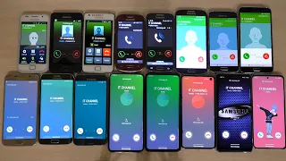 My 16 Samsung Galaxy S1-S21 Incoming Call Collection