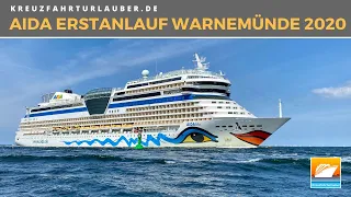 Erstanlauf 2020 - AIDAmar & AIDAblu in Warnemünde nach dem Lockdown