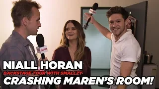 Niall crashes Maren Morris' Dressing Room! (Backstage Tour Pt. 6)