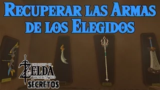 Secretos y Trucos de Zelda Breath of the Wild #56 | Como Recuperar las armas de los elegidos