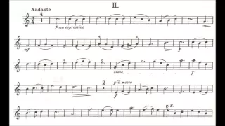 Küchler, Ferdinand opus 11 for violin + piano