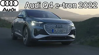 Обзор Нового полностью электрического Audi Q4 e-tron 2022 первый взгляд