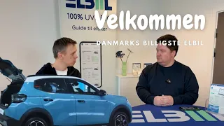 Elbiil Holdet - Danmarks billigste elbil er landet | Citroen eC3