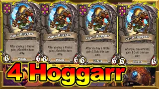 4 Cap'n Hoggarr Build! Infinite Gold! Ultimate APM Master! Christian Hearthstone Battlegrounds