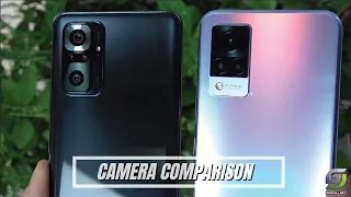 Redmi Note 10 Pro vs Vivo V21 5G Camera Comparison | Test Camera Features