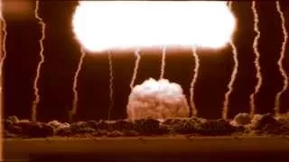 HD Scientific photography of atomic bomb testing !! Vintage footage restored