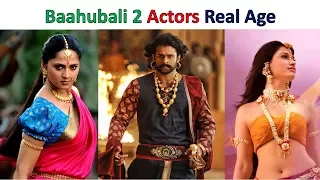 Baahubali 2 Actors Real Age 2017