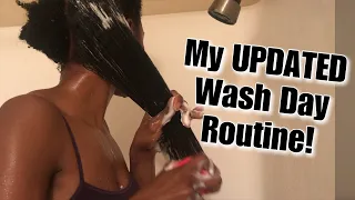 How to PROPERLY Wash & Detangle Natural Hair (for ALL hair types)!| My UPDATED Wash Day Routine