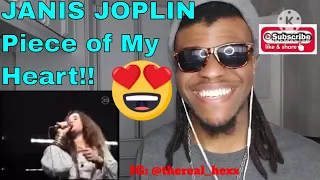 AFRICAN'S FIRST TIME REACTION TO Janis Joplin - Piece Of My Heart (SunShades Reactions)