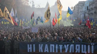 Крещатик-Офис президента-Майдан. Хроника событий 14 октября.